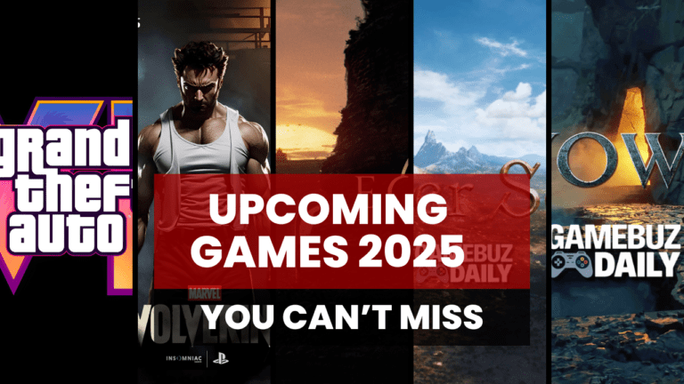 Upcoming Games 2025