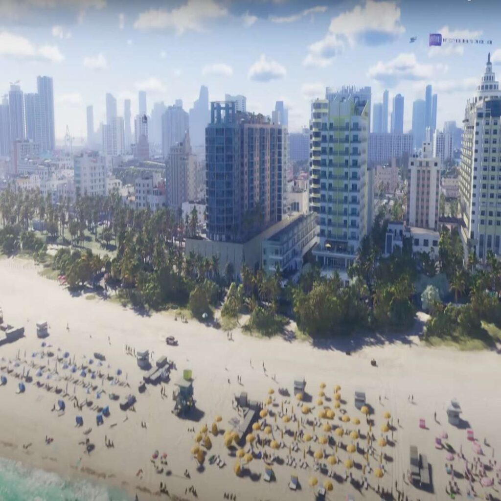 Leak footage of map from GTA VI Trailer