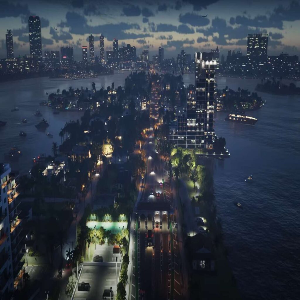 Leak footage of map from GTA VI Trailer