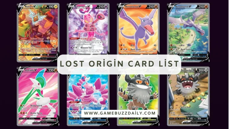 Lost Origin Card List: Unlocking the Magic of Pokémon TCG’s New Expansion