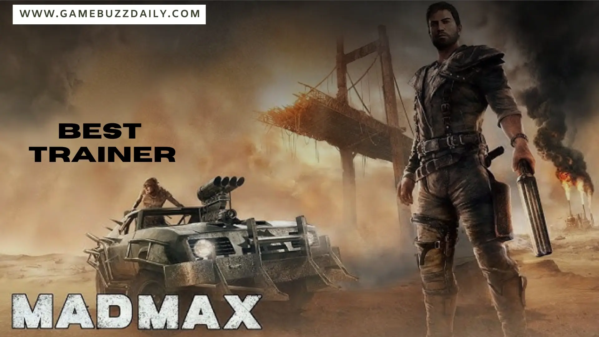 mad max trainer for steam deck